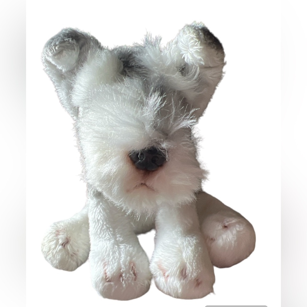 very rare Yomiko classics  schnauzer Bob Mini Stuffed Plush Toy 5”